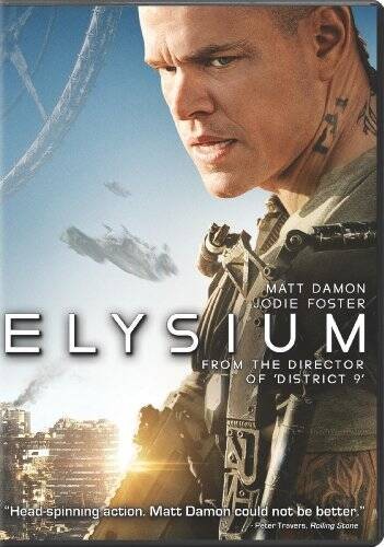 Elysium (+UltraViolet Digital Copy) – DVD By Matt Damon,Jodie Foster – GOOD