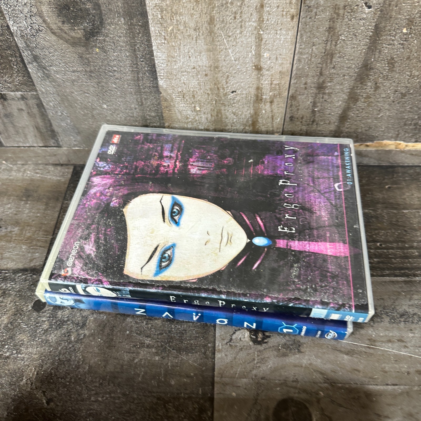 Lot of 6 Anime & Animated Action DVDs Noein Ergoproxy Zavon Moon Phase Guyver