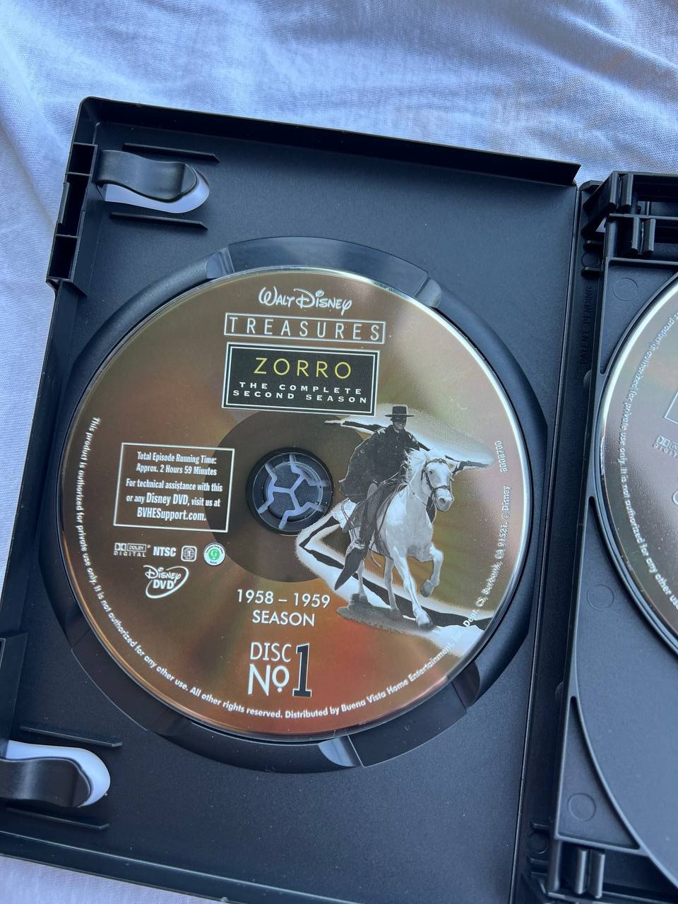Walt Disney Treasures: Zorro The Complete Second Season DVD