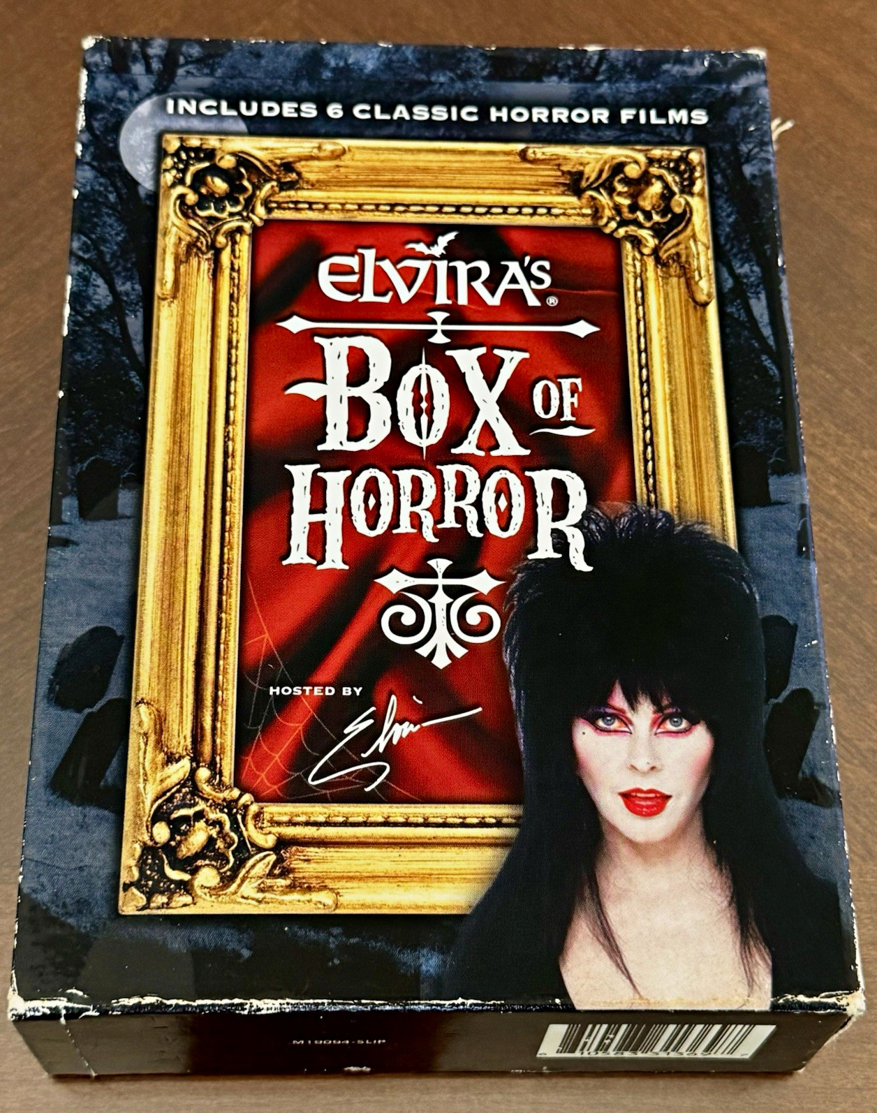 Elvira’s Box of Horror DVD Time Life Video Box Set 6 Films NR 484 min