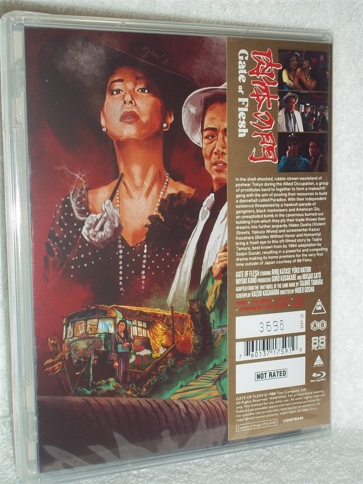 Gate of Flesh (Blu-ray 2025) social critique and pulp drama japanese prostitutes