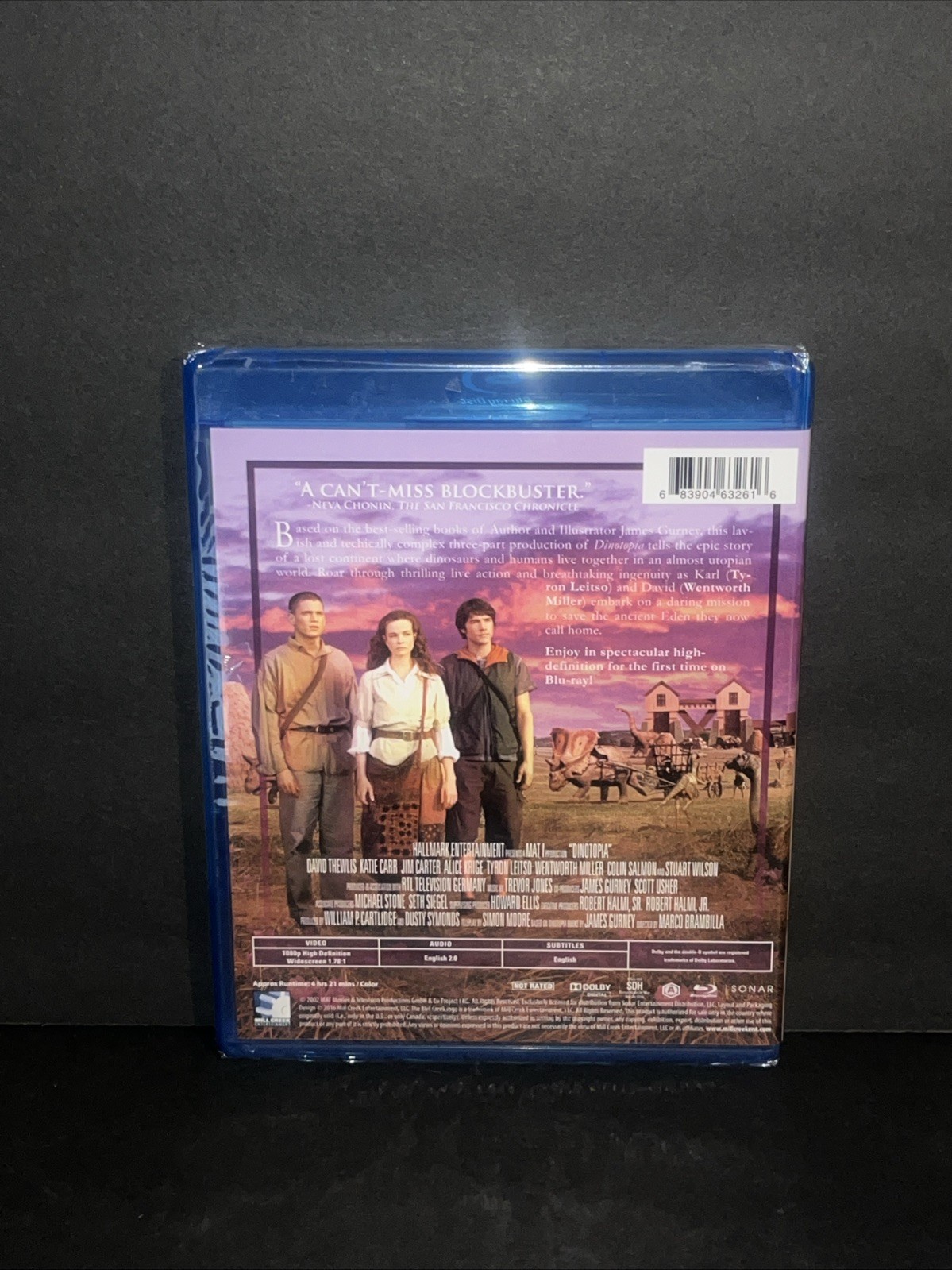 New Dinotopia The Complete Mini-Series Blu Ray 2002 TV Mini Series Dinosaurs
