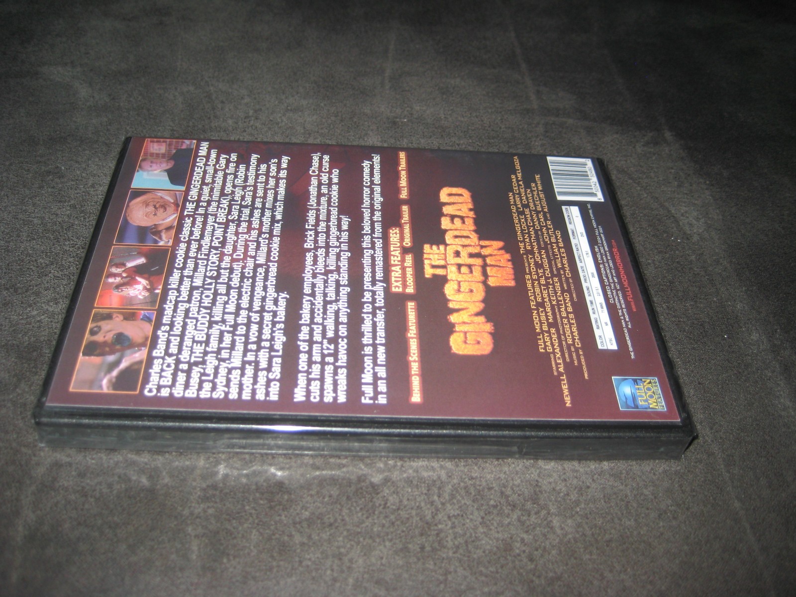 THE GINGERDEAD MAN (DVD 2005) BRAND NEW -NOT RATED -WIDESCREEN – HORROR – COMEDY