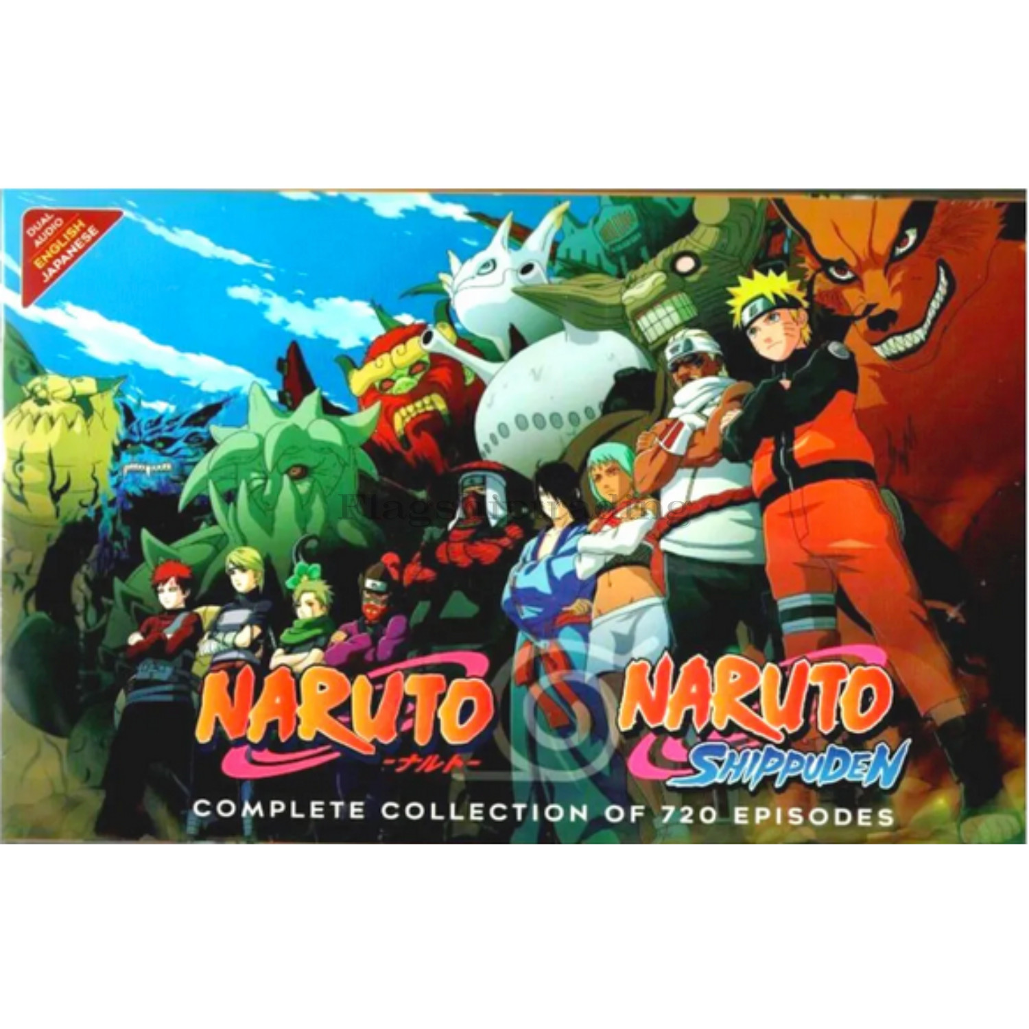 Naruto Shippuden Complete Series 720 Episodes Anime DVD English Dubbed Ship frUS