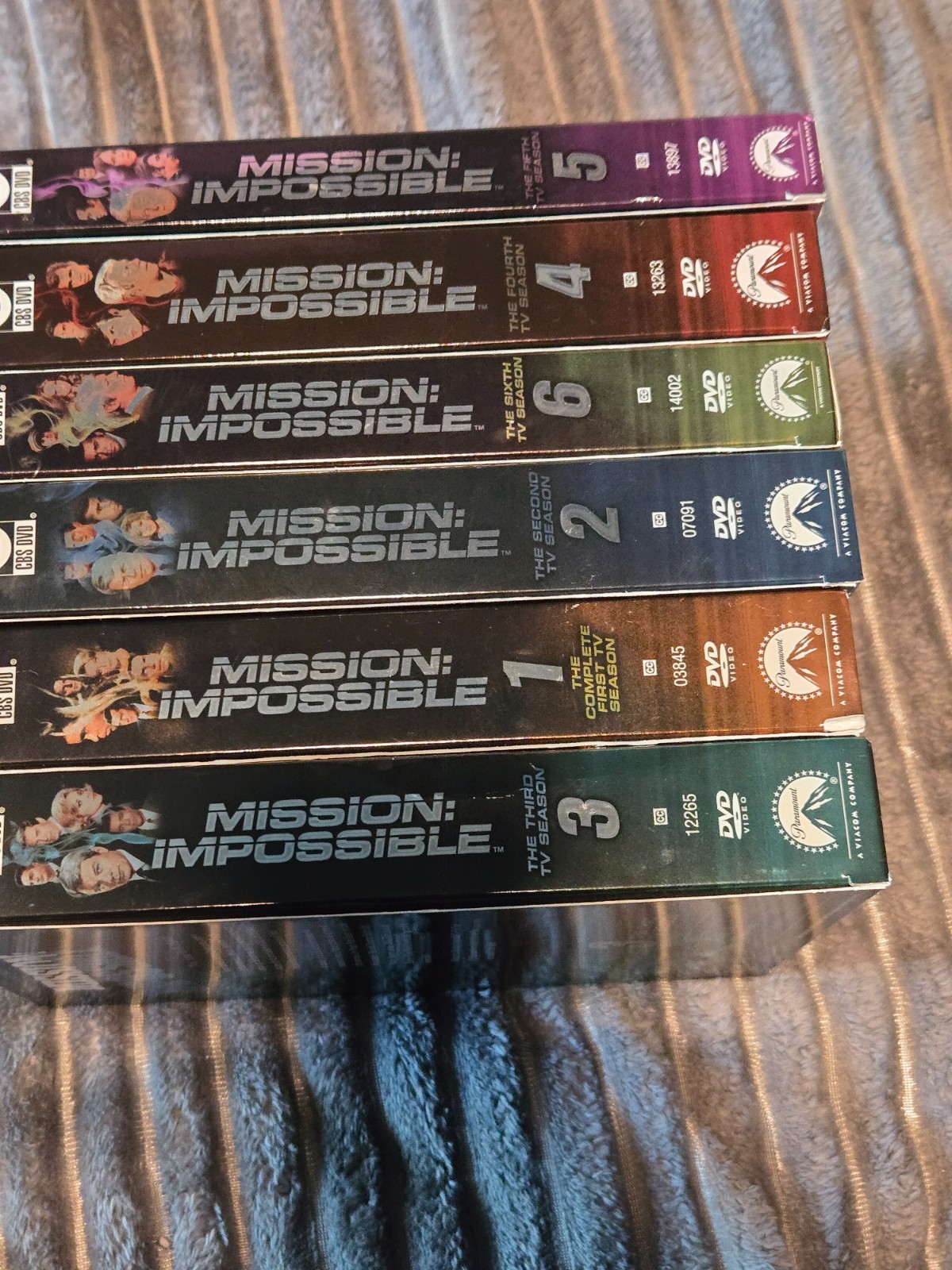 Mission Impossible Original TV Series Seasons 1-6 DVDs VG Condition