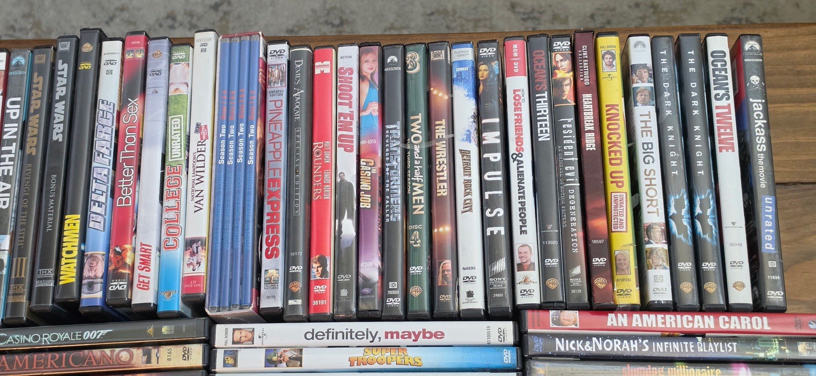 BULK Lot of 122 DVD MOVIES Some New Most Preowned Good Condition