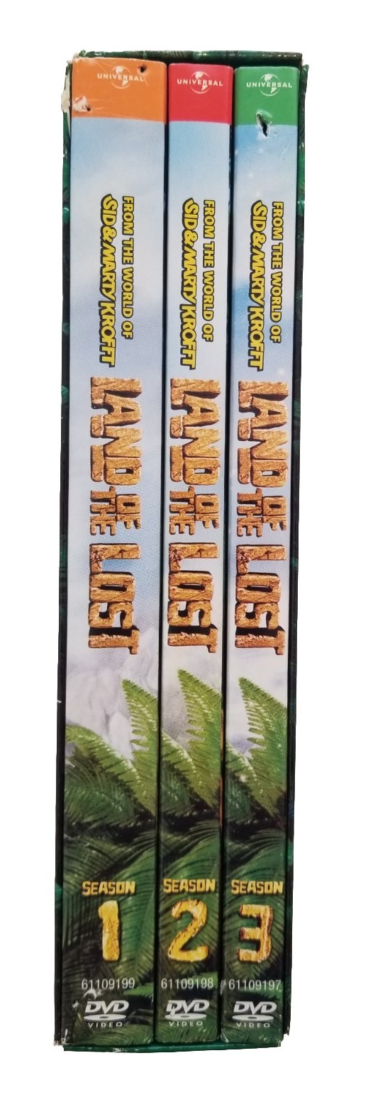 LAND OF THE LOST 2009 Complete Series DVD Season 1-3 (7 Disc Set) 1974 Series 🌋