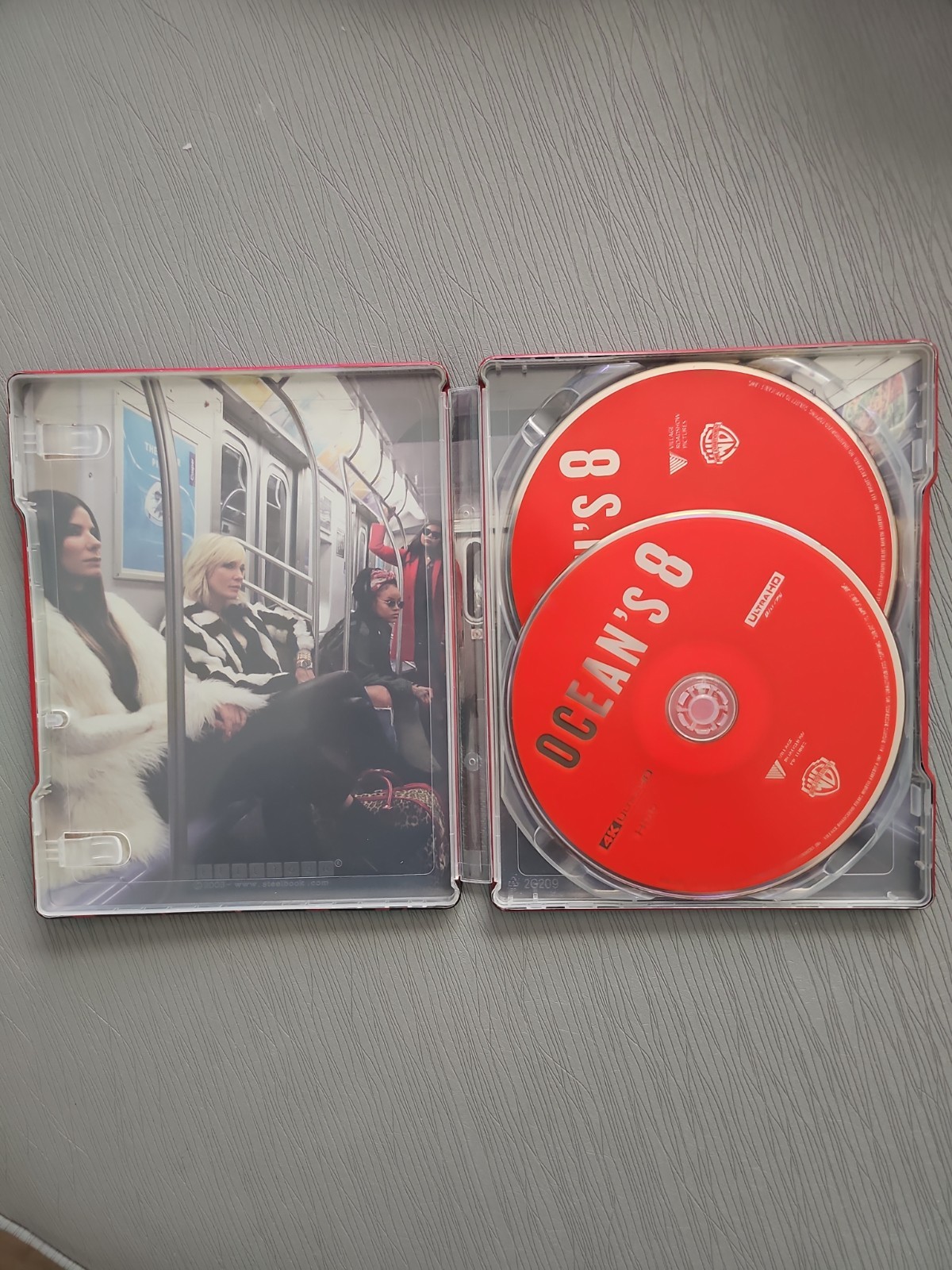 Ocean’s 8 4k Ultra HD, Blu Ray, & Digital Exclusive Best Buy Steelbook