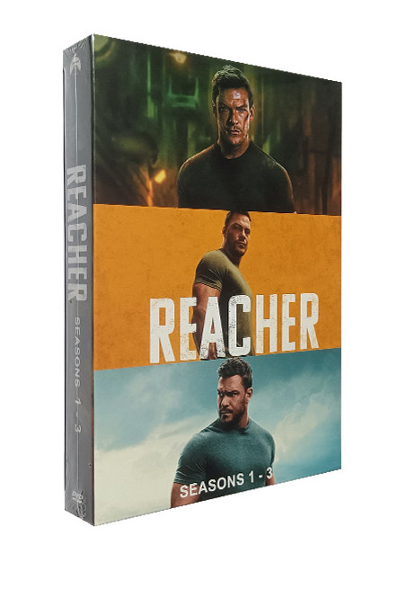 Reacher Seasons 1-3 DVD Set Complete Collection Brand New Sealed Free Ship