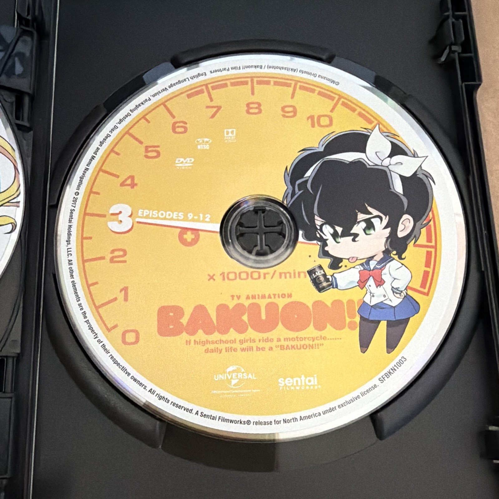 Sentai Filmworks Bakuon!! Complete Collection DVD TV Series 3-Disc