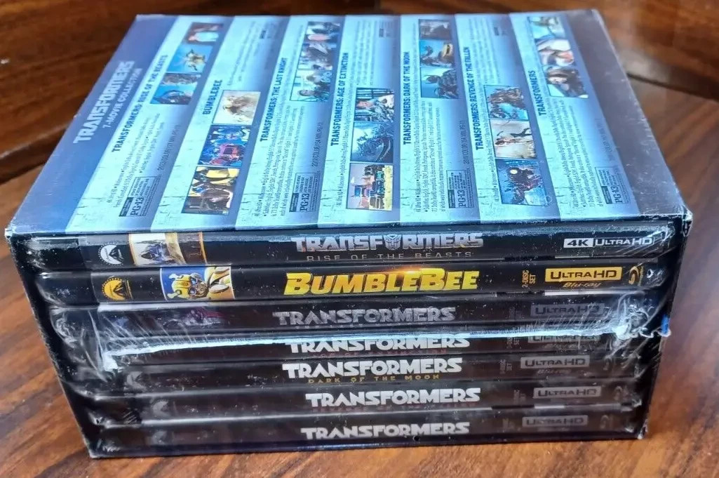 Transformers: 7-Movie Collection (4K Ultra HD)NEW (Sealed)- Free Box Shipping