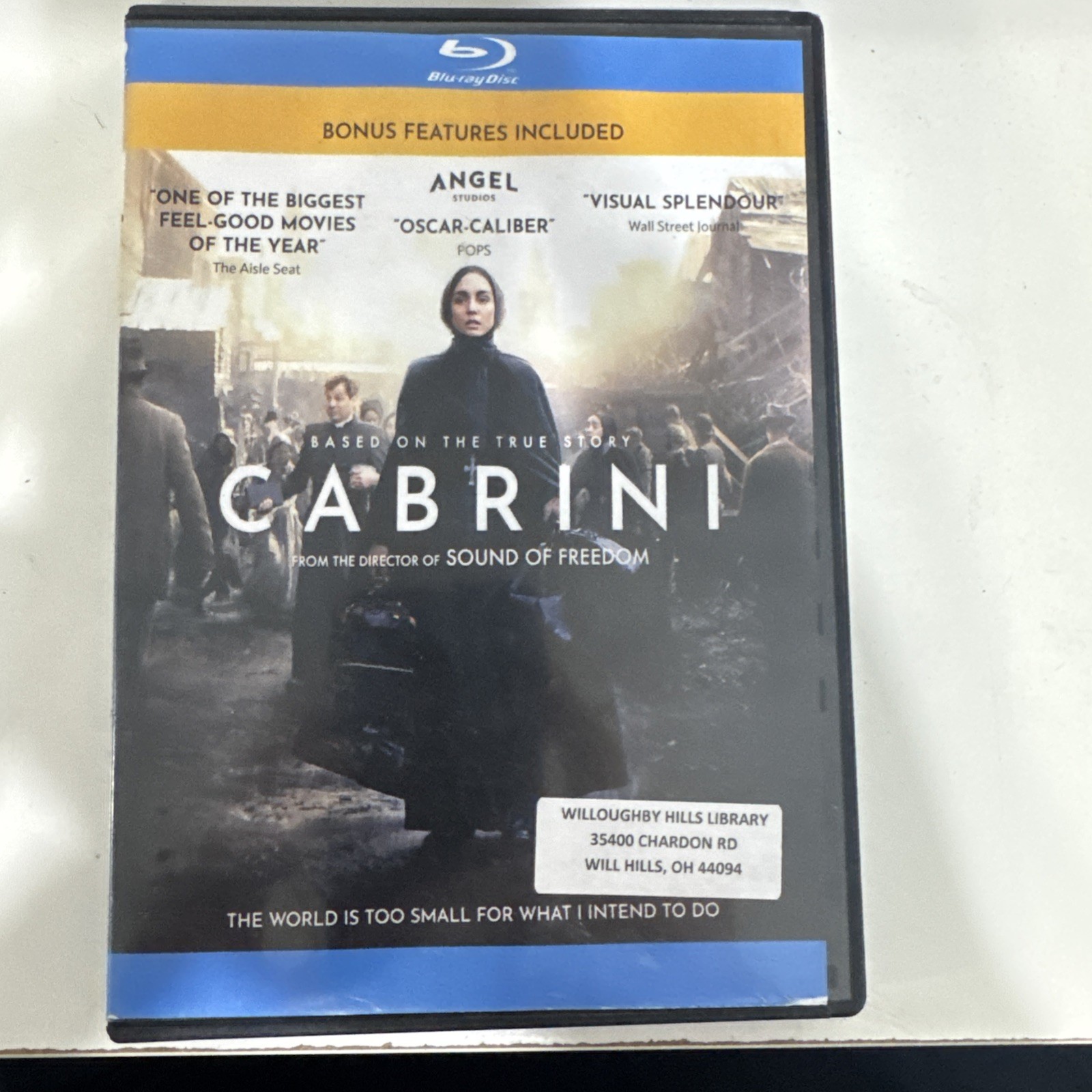 Cabrini (Blu-ray) – – – EX LIBRARY COPY