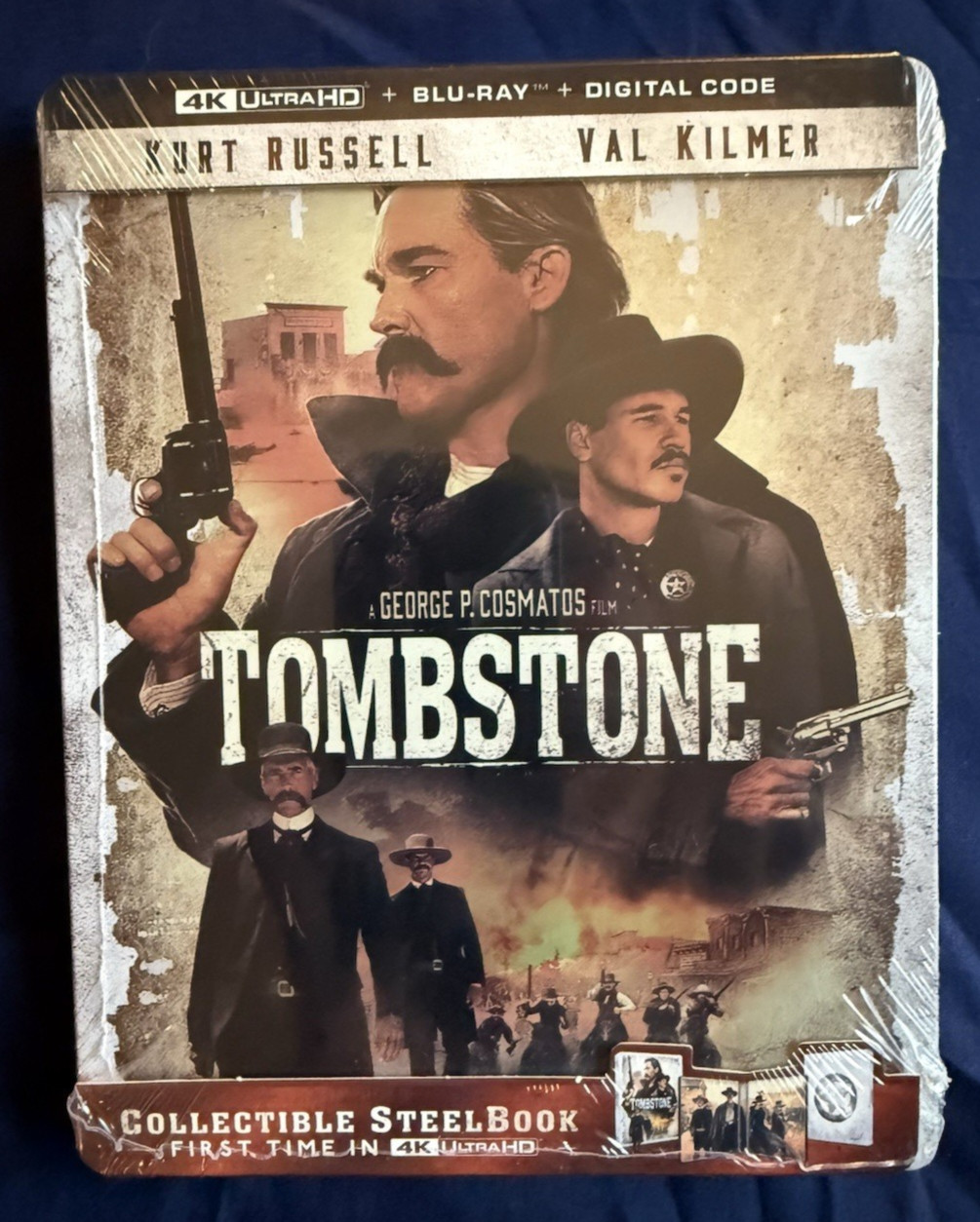 Tombstone 4K Steelbook (4K UHD + Blu-ray + Digital Code) – OUT OF PRINT!!!