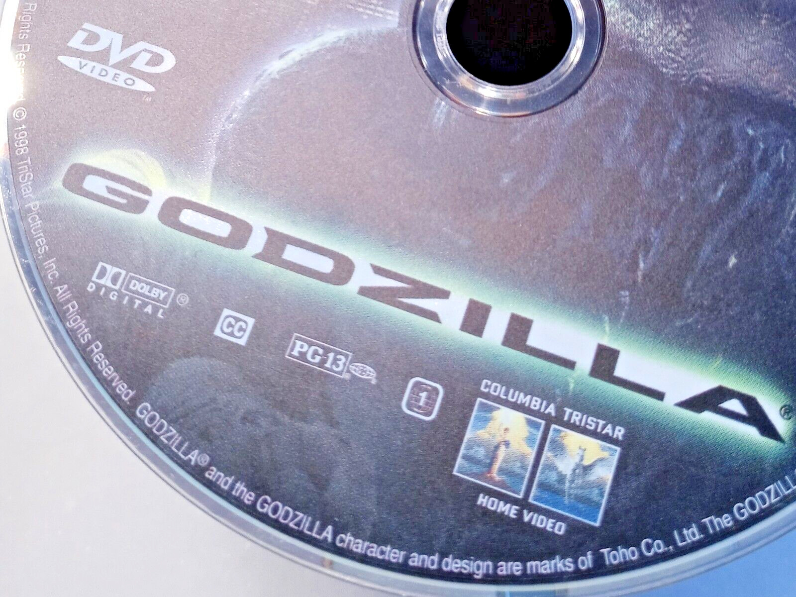 Godzilla Vintage 1998 Deluxe Widescreen Presentation DVD 139 Min. Rated PG-13