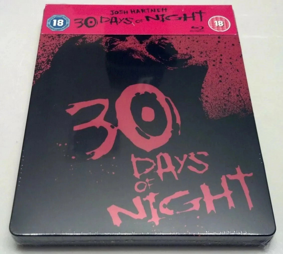 30 Days of Night STEELBOOK (Blu-ray, UK Import) REGION FREE ***SEALED***