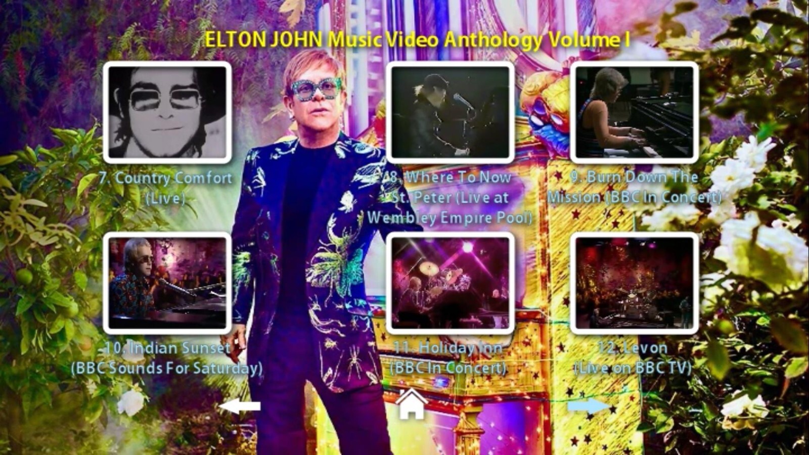 ELTON JOHN The Music Video Anthology 1969 to 2021 7 DVD Set 189 MUSIC VIDEOS