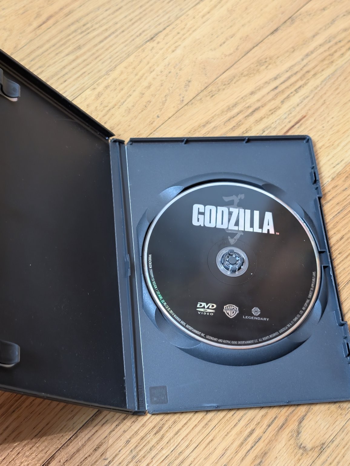 GODZILLA DVD 2014 Aaron Taylor-Johnson Gareth Edwards Widescreen Sci-Fi Action