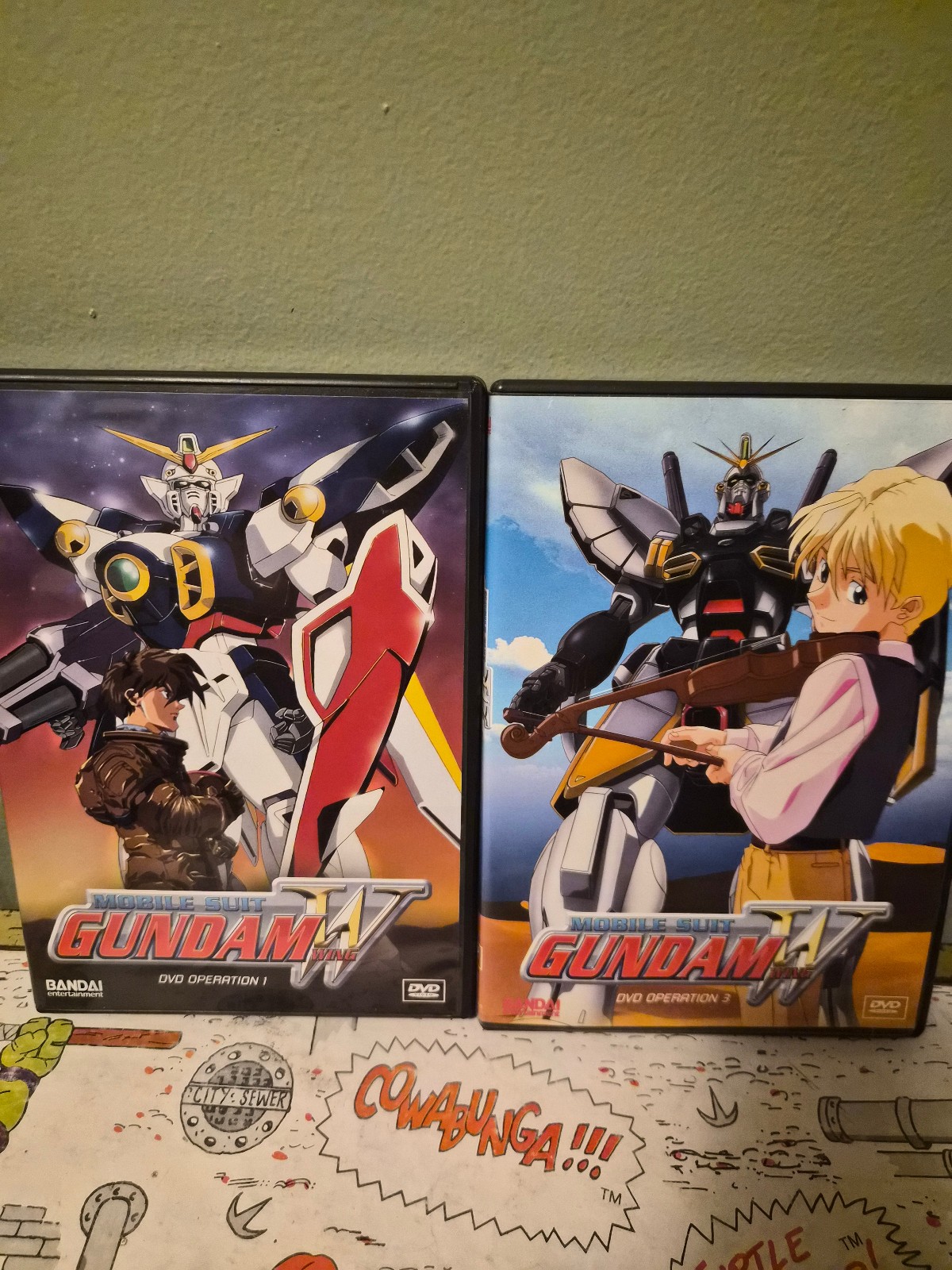 Mobile Suit Gundam Wing (Vol. 1, Operations 1-5) & (Vol. 3, Operations 11-15)