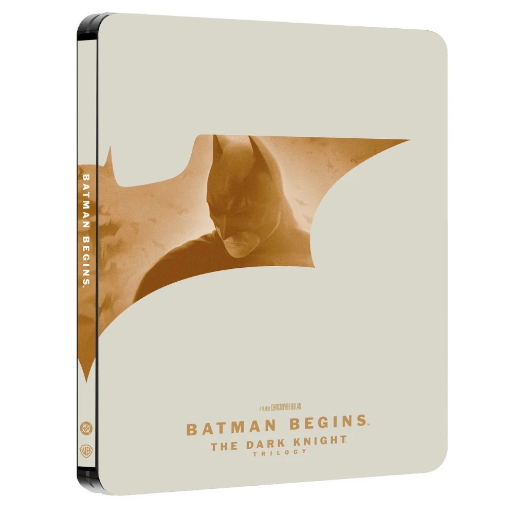 The Dark Knight Trilogy Limited Edition Steelbook Library Case (20th Anniversar