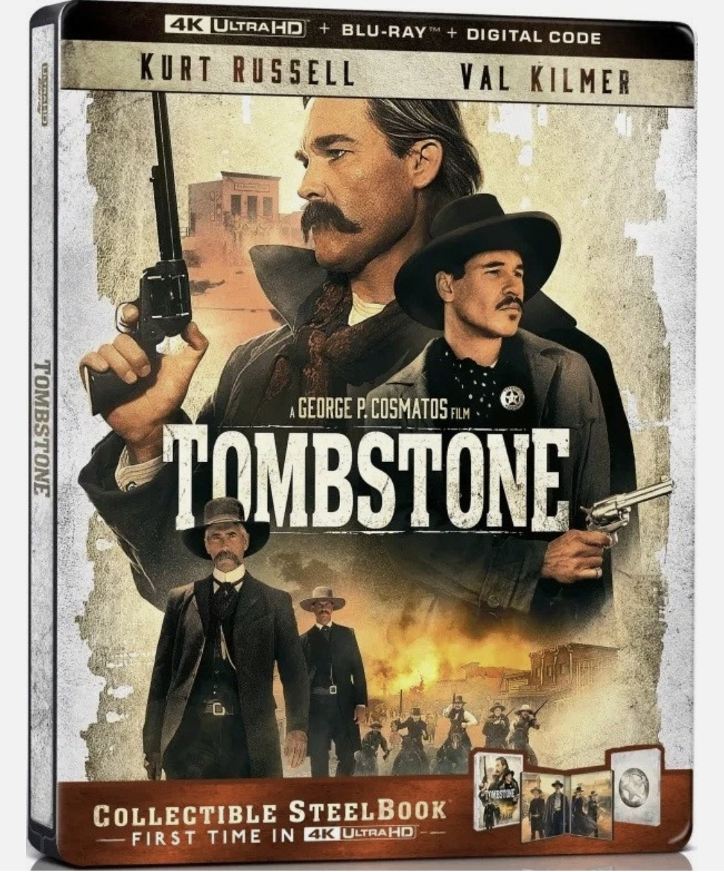 Steelbook Tombstone ( 4K UHD + Blu-ray + Digital ) !
