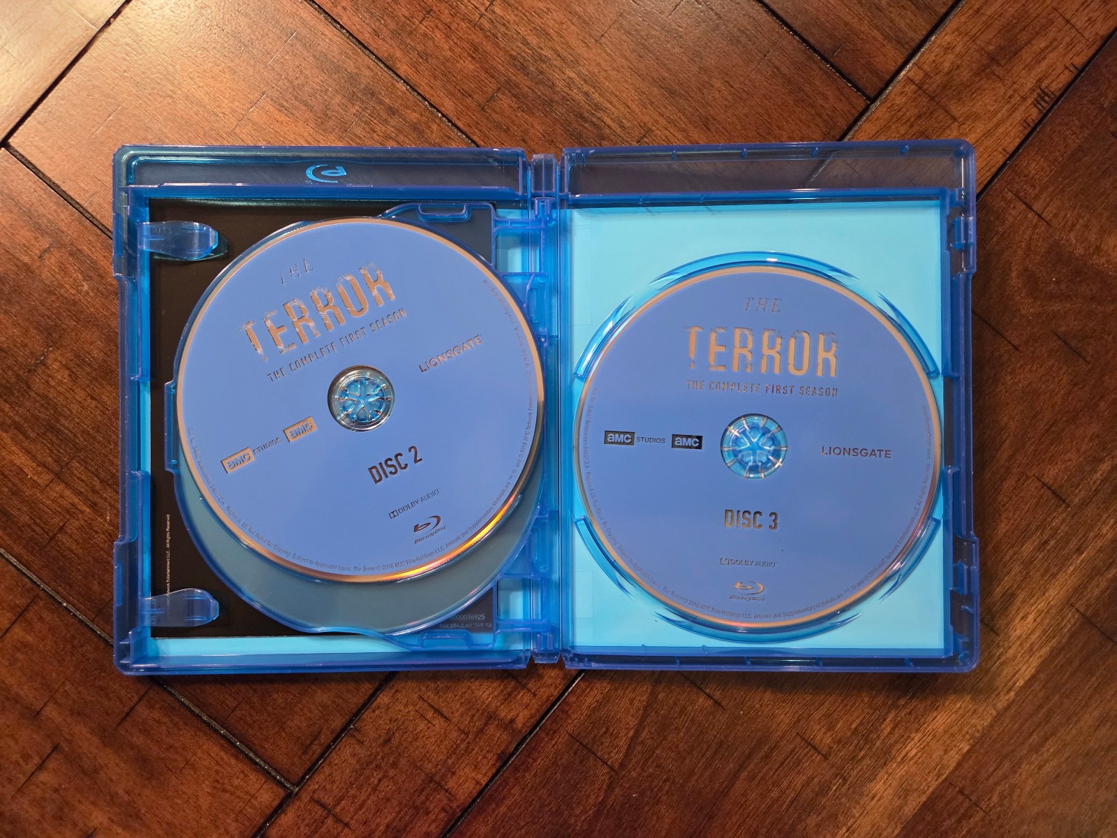 The Terror: The Complete First Season (2018, Blu-ray, 3-Disc Set)