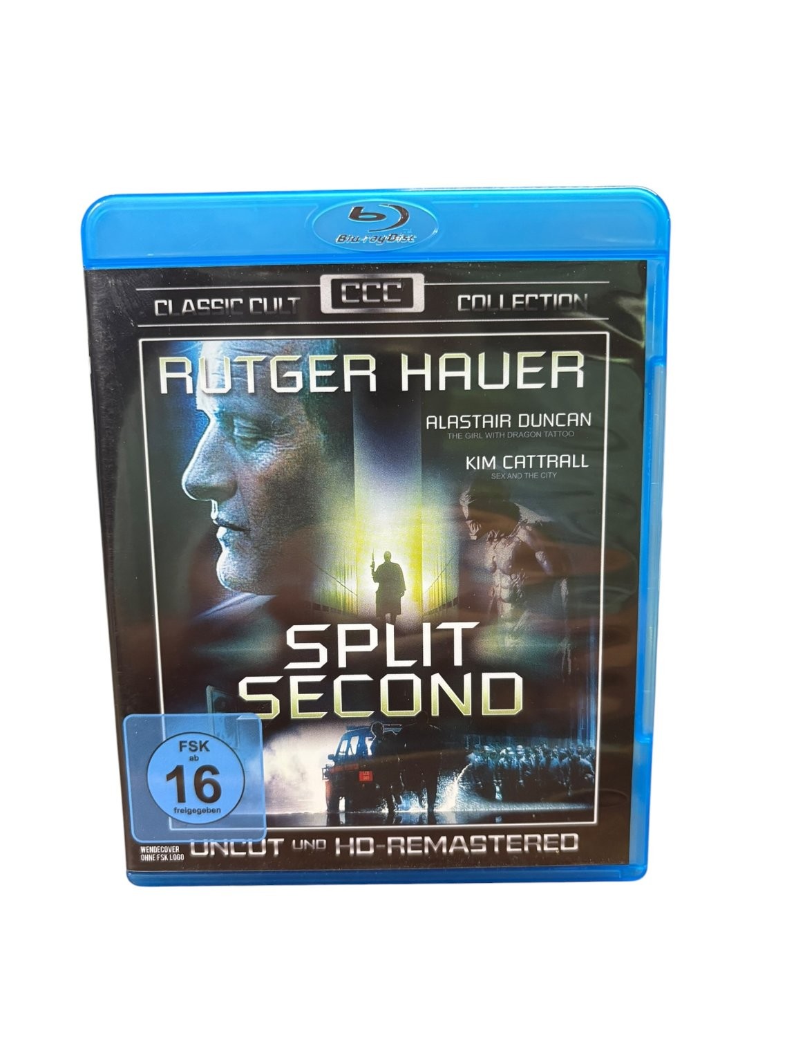 Split Second Blu-ray (1992) Rutger Hauer, Kim Cattrall Uncut HD Remastered