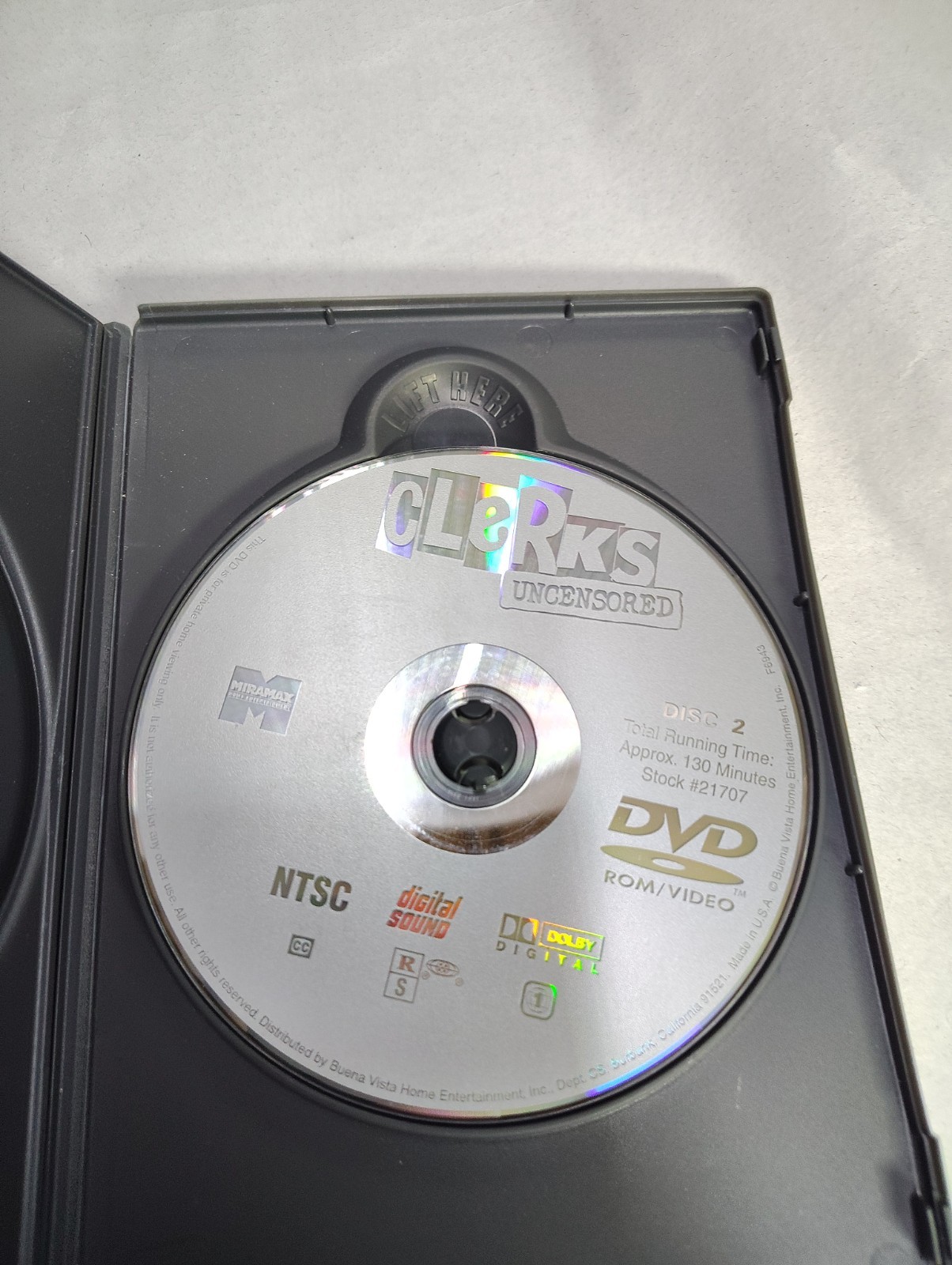 Clerks Uncensored – The Animated Series (DVD 2-Disc Set 2001)