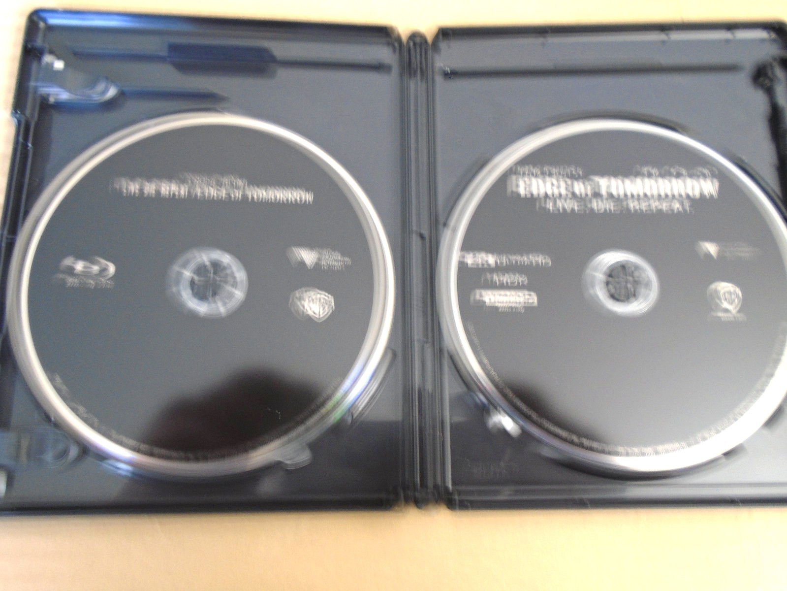Edge of Tomorrow-4K and Bluray,With Slipcover,T.Cruise,Emily Blunt,No Digital