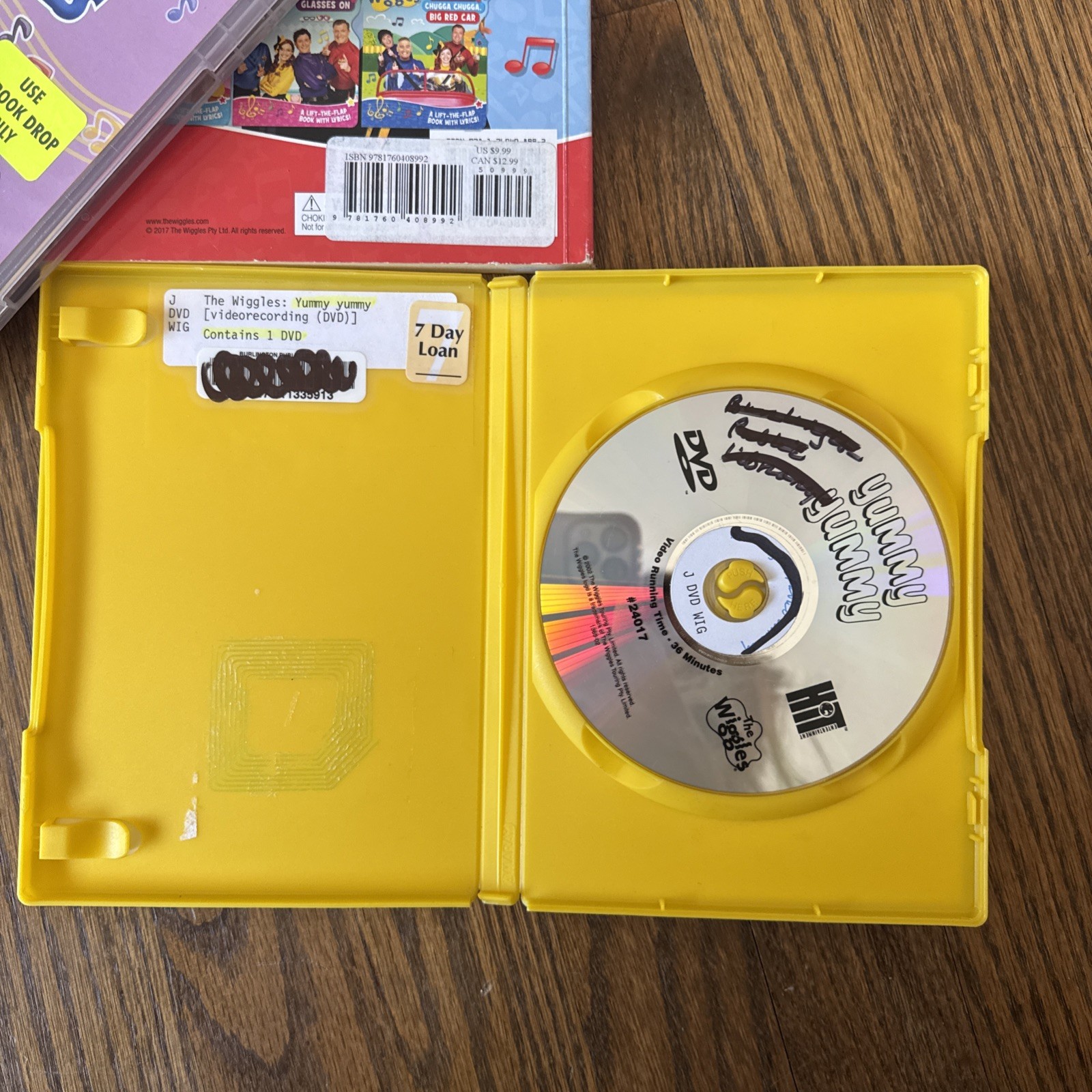The Wiggles Lot DVD Nursery Rhymes 2 Yummy Do The Propeller Lift Flap Board Book