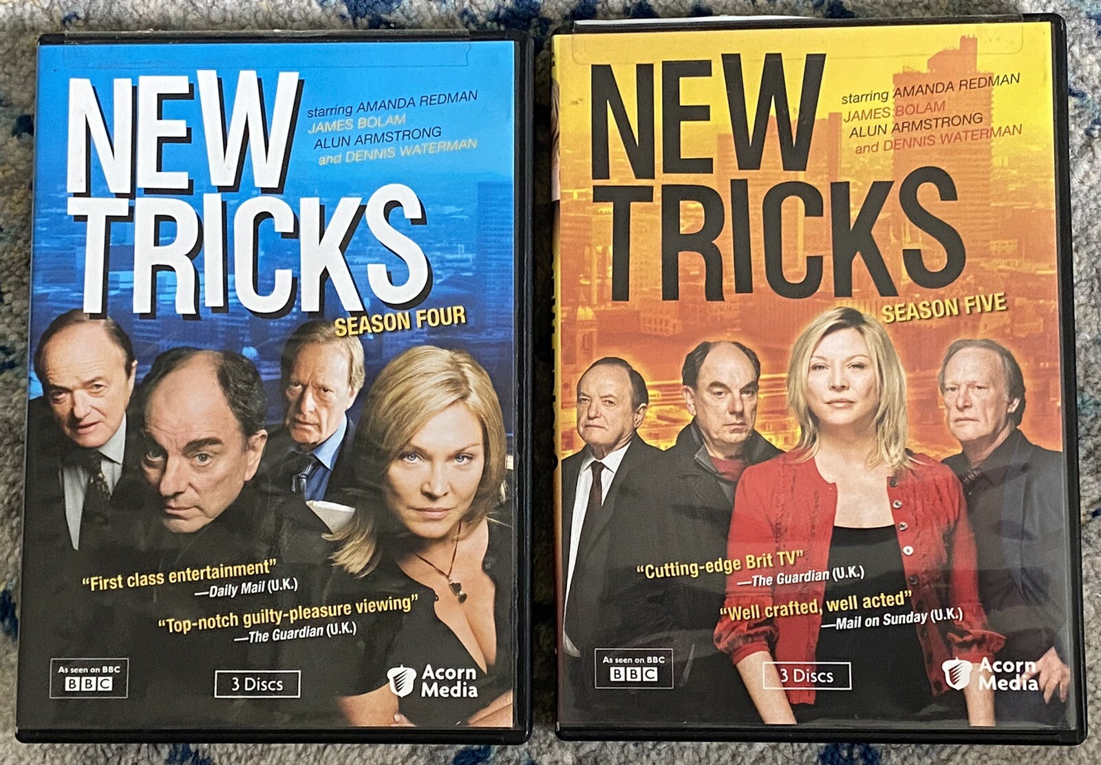 New Tricks BBC Detective Mystery DVDs Seasons 4 and 5