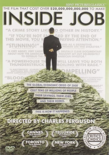Inside Job – DVD By Matt Damon – GOOD
