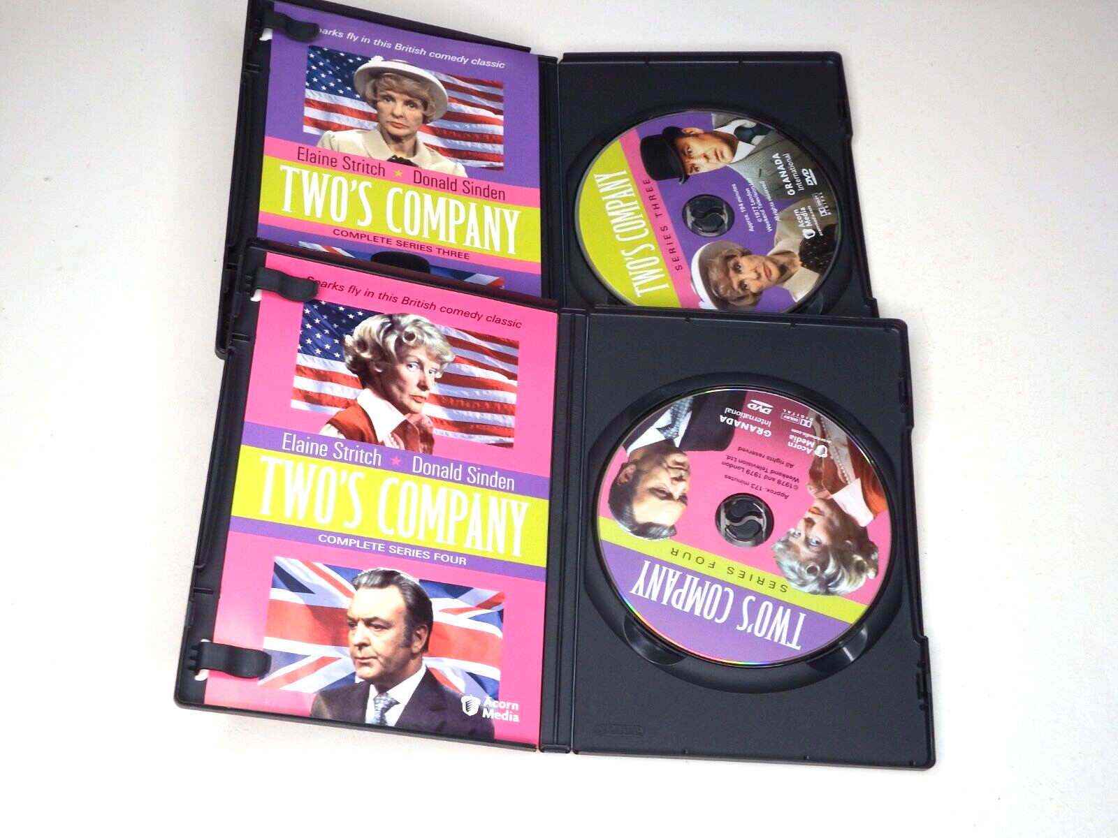 Two’s Company: The Complete Collection (DVD, 4-Disc Set) Acorn Media, Comedy