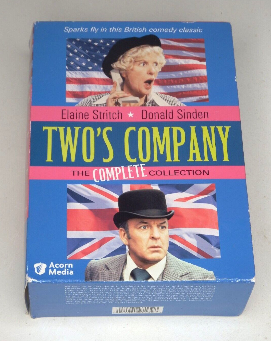 Two’s Company: The Complete Collection (DVD, 4-Disc Set) Acorn Media, Comedy