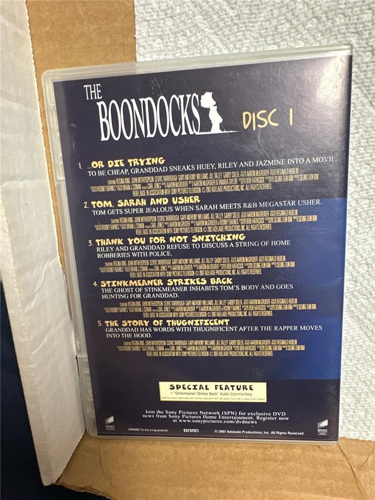 The Boondocks DVD Lot – Seasons 1 and 2 6 Discs
