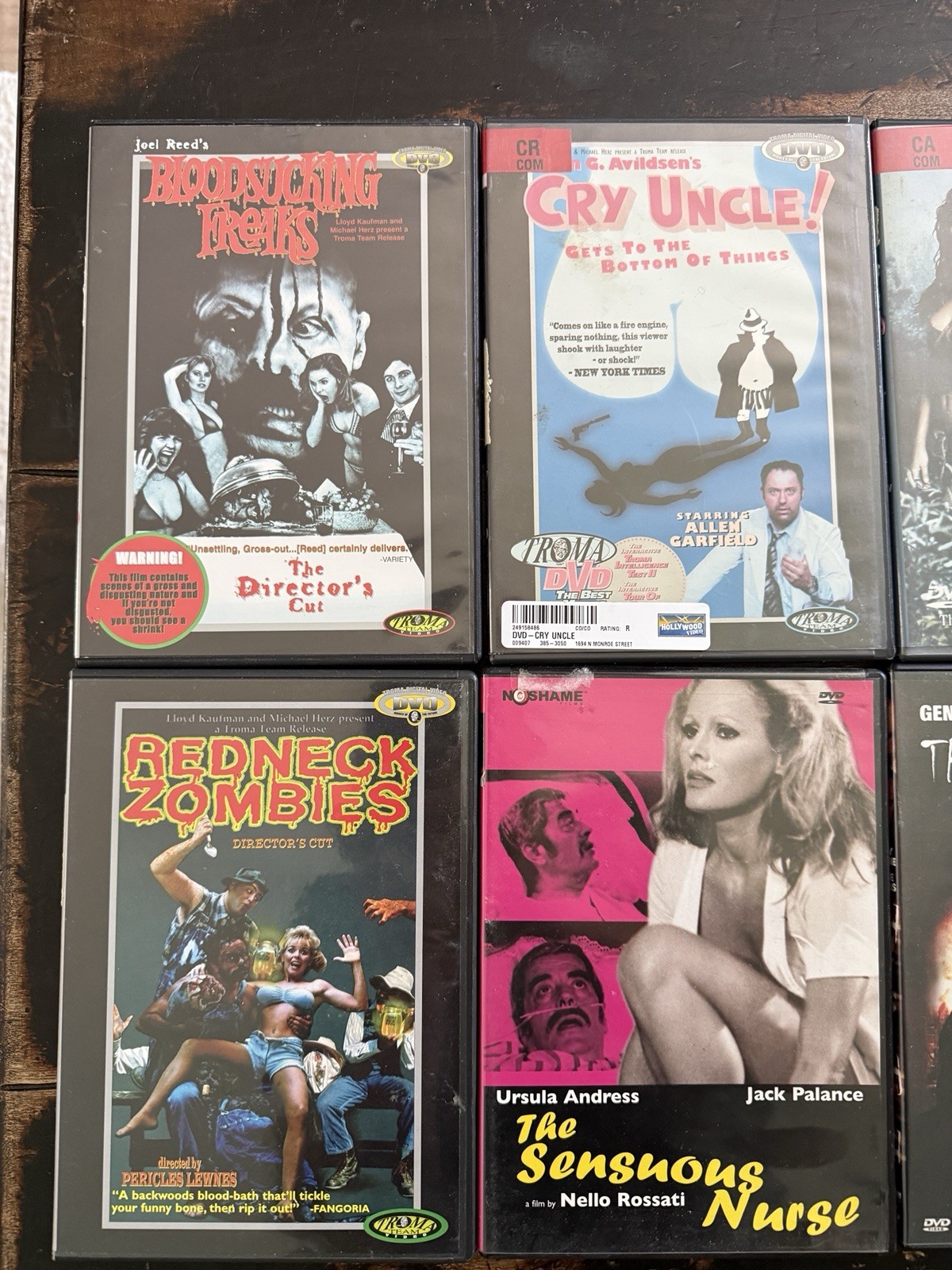 Horror And Cult Classic DVD Lot Some Rare Some Not All Great! 14 In All