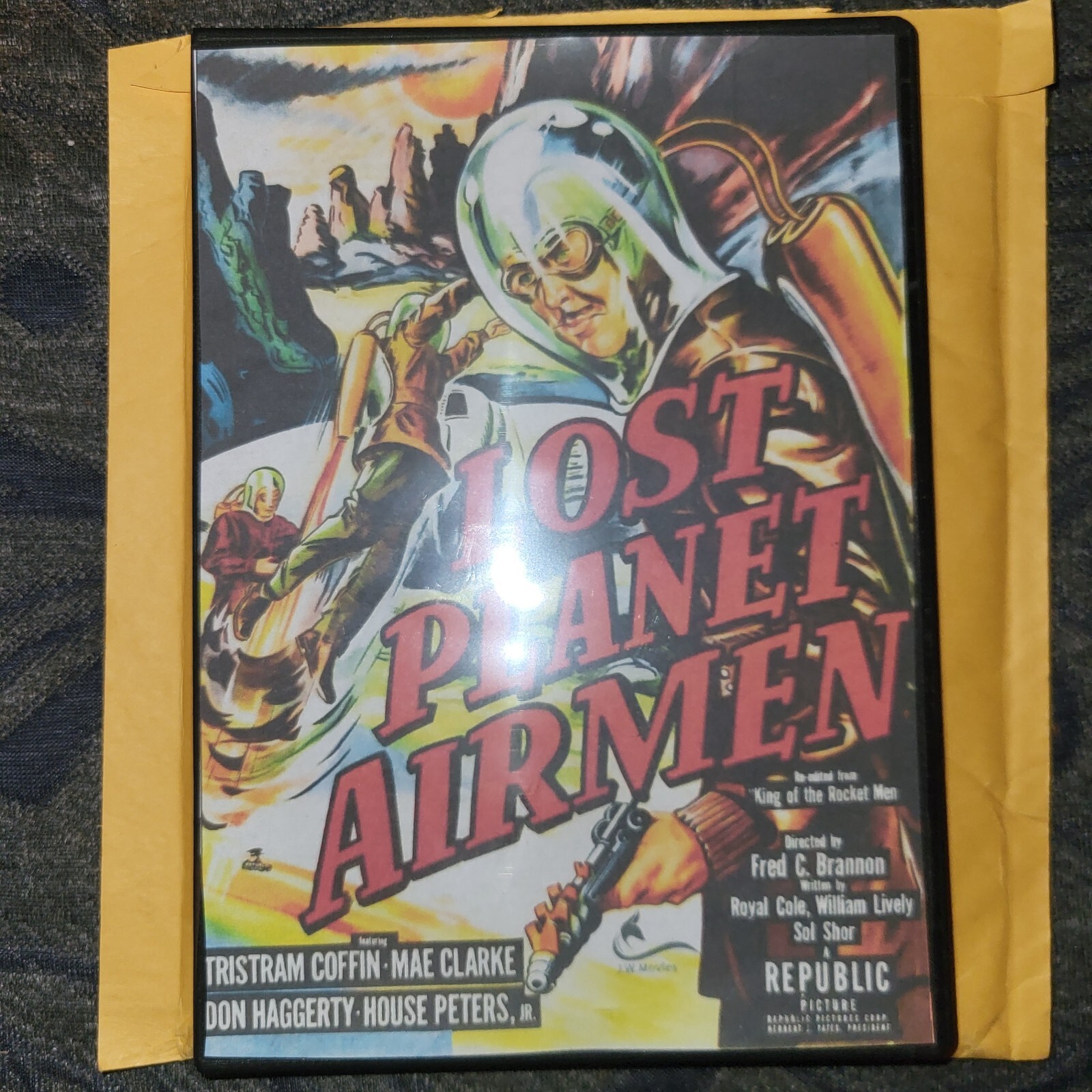 Lost Planet Airmen(1951) Vintage Sci-Fi on DVD Colorized! Rare! Mini Product Vid