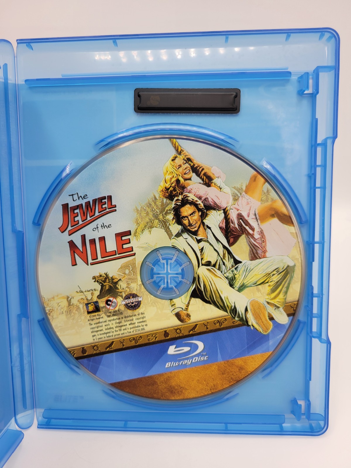 The Jewel of the Nile (1985 Blu-ray) Michael Douglas, Kathleen Turner, RARE OOP