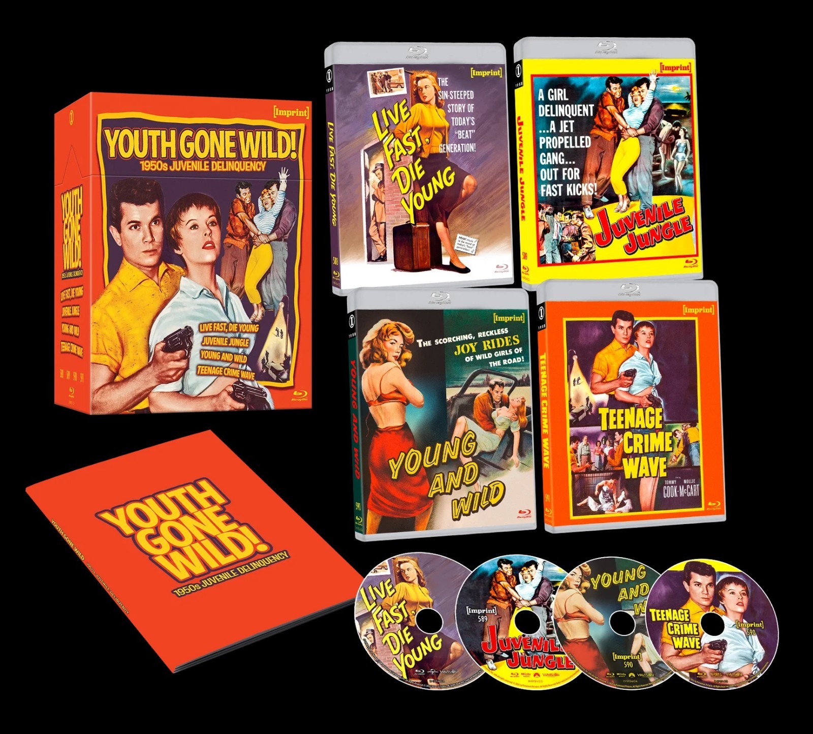 YOUTH GONE WILD 1950’S JUVENILE DELINQUENCY [IMPRINT LIMITED EDITION] (BLU-RAY)