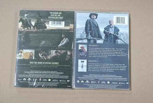 1923: The complete series , Season 1-2 +1883 ( 9-Disc-DVD,Box-Set ) New sealed !