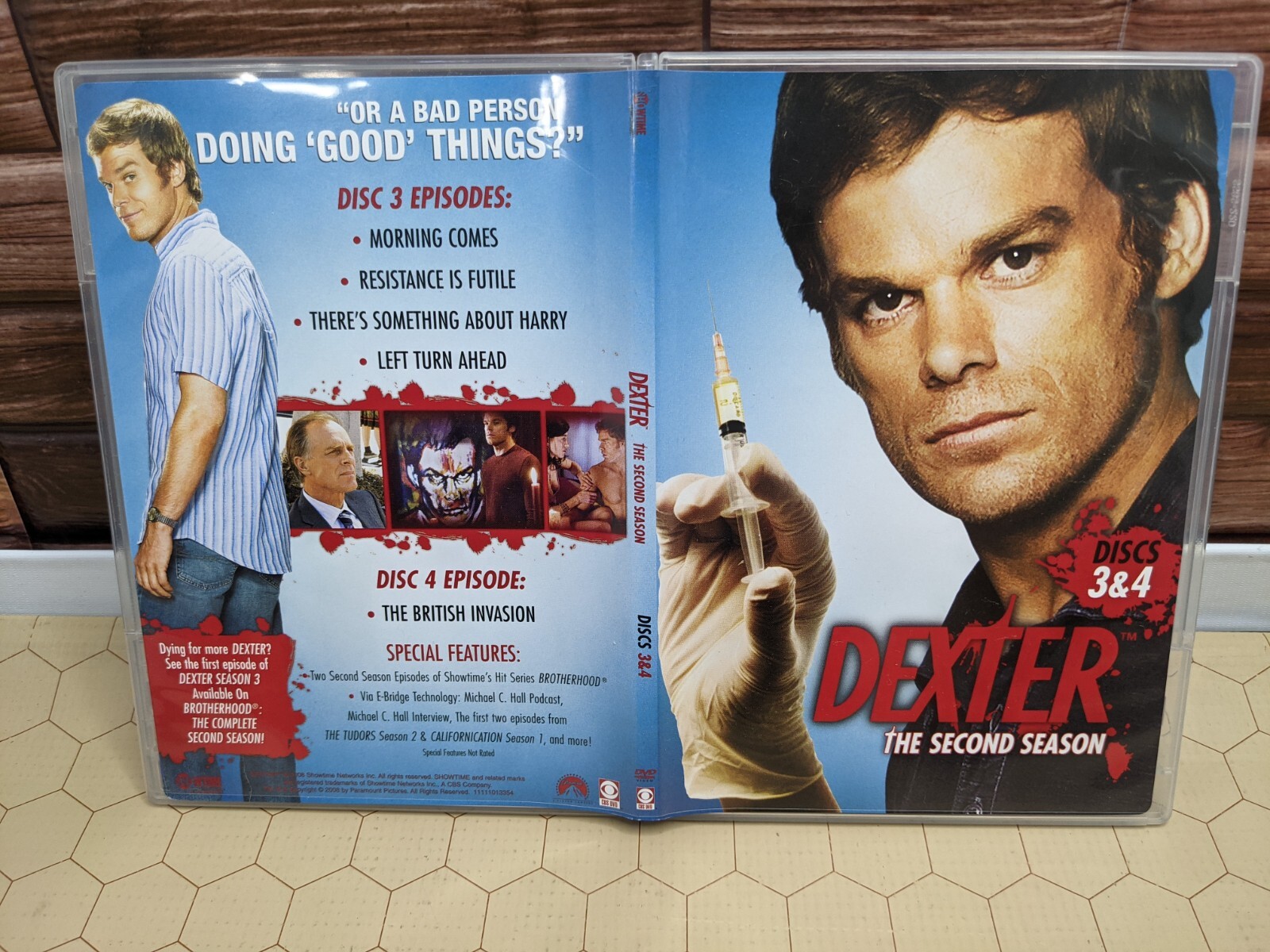 Dexter 3 Season Bundle 1 2 & 3 (DVD 3 Sets 12 DVDs 2007-2009 Showtime Ent)