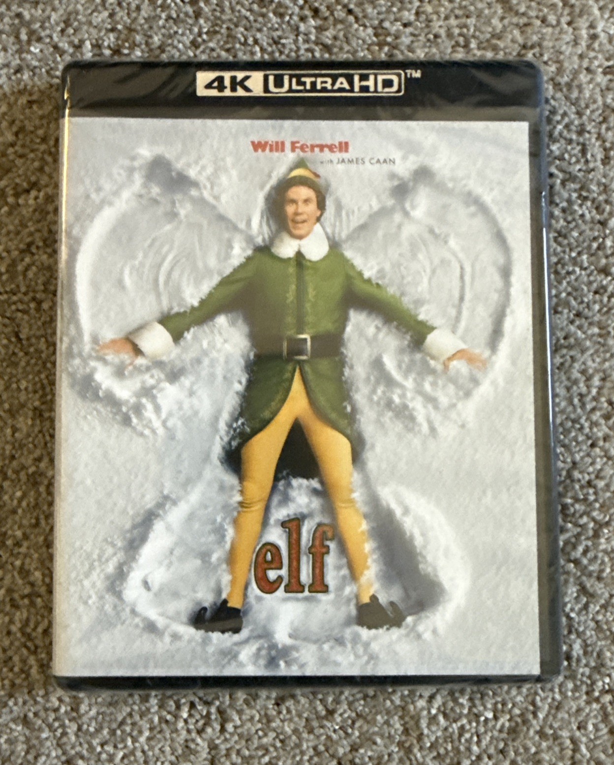 Elf 4K UHD Blu-ray Will Ferrell NEW