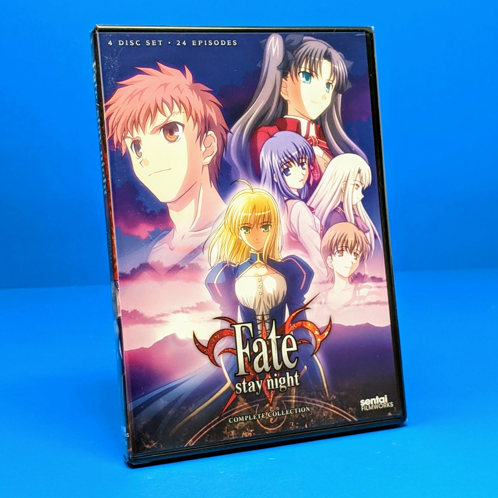 Fate/Stay Night: TV Complete Series Collection (DVD, Anime, 2013, 4-Disc Set)