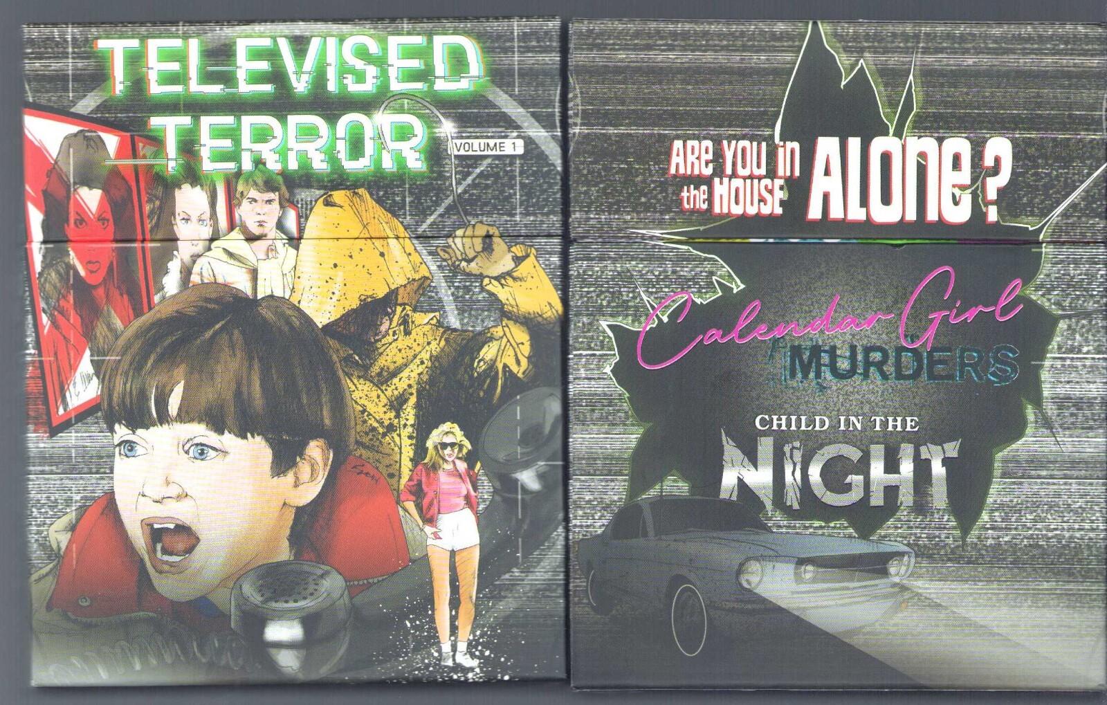 Televised Terror Vol. 1 (3-Disc Blu-ray Box Set) Vinegar Syndrome – NEW – OOP