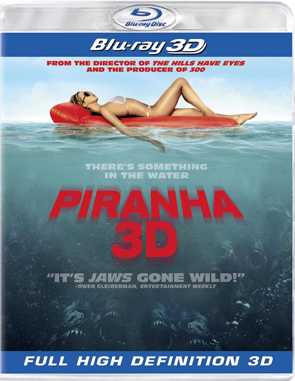 Piranha 3D (Blu-ray 3D) 1978 Remake – Elisabeth Shue *NEW/SEALED* FREE SHIPPING