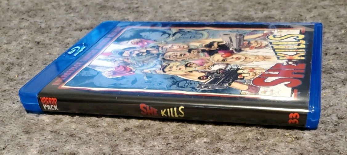 She Kills (Blu-ray, 2016) SRS Cinema Limited Edition HorrorPack #33 RARE