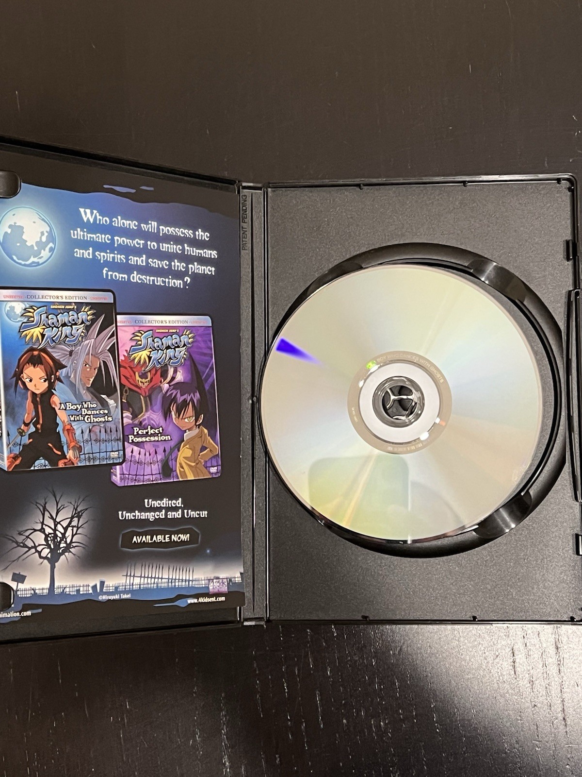 FUNimation SHAMAN KING VOL 1 A BOY WHO DANCES W/ GHOSTS DVD PG R1 60 MIN