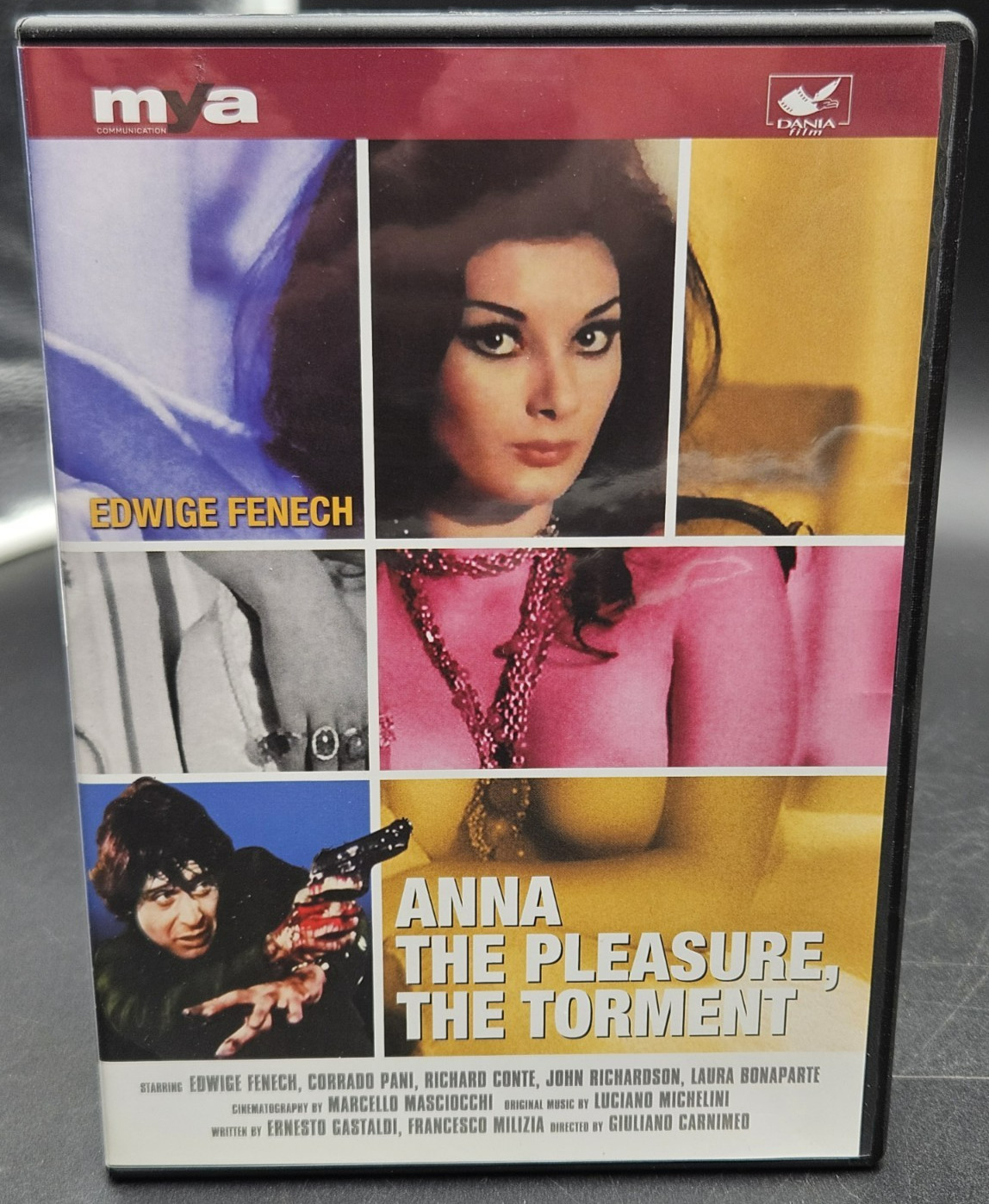 ANNA: THE PLEASURE, THE TORMENT (DVD 2010) Edwige Fenech