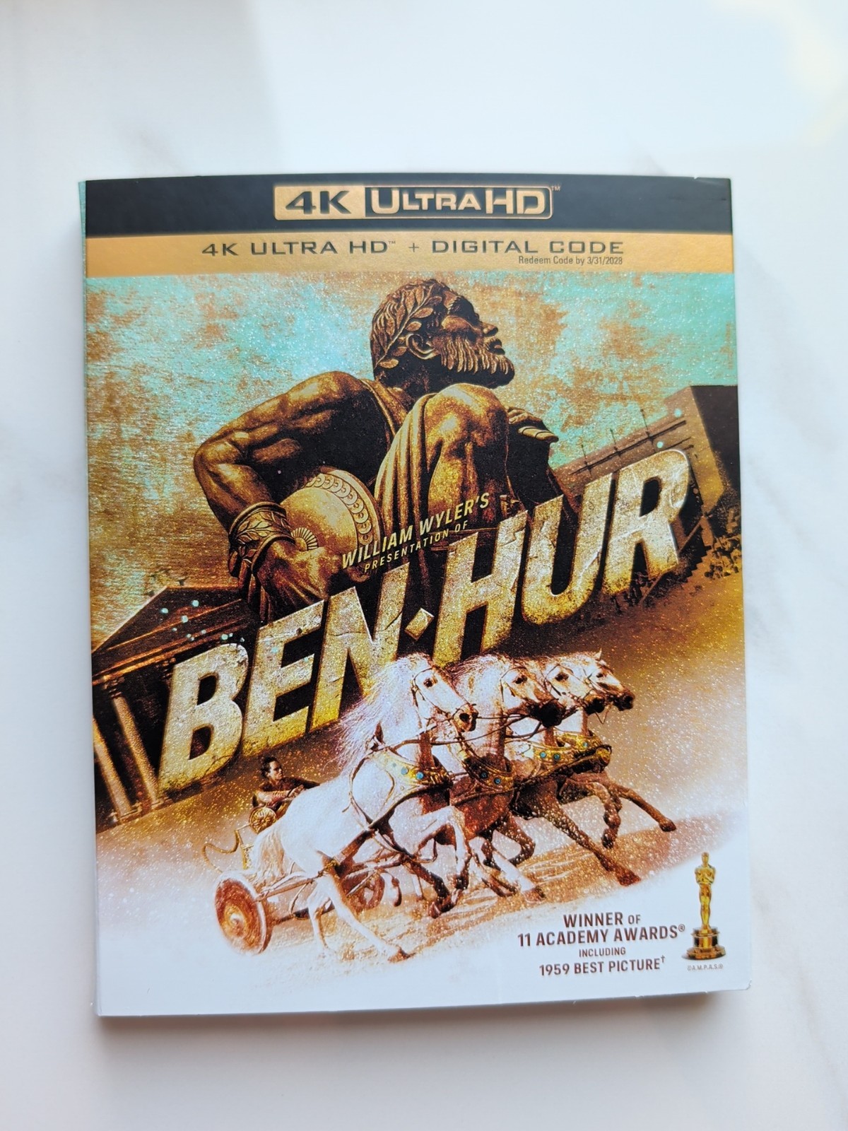 Ben-Hur (1959) 4K ***SLIPCOVER ONLY*** No Discs, No Case