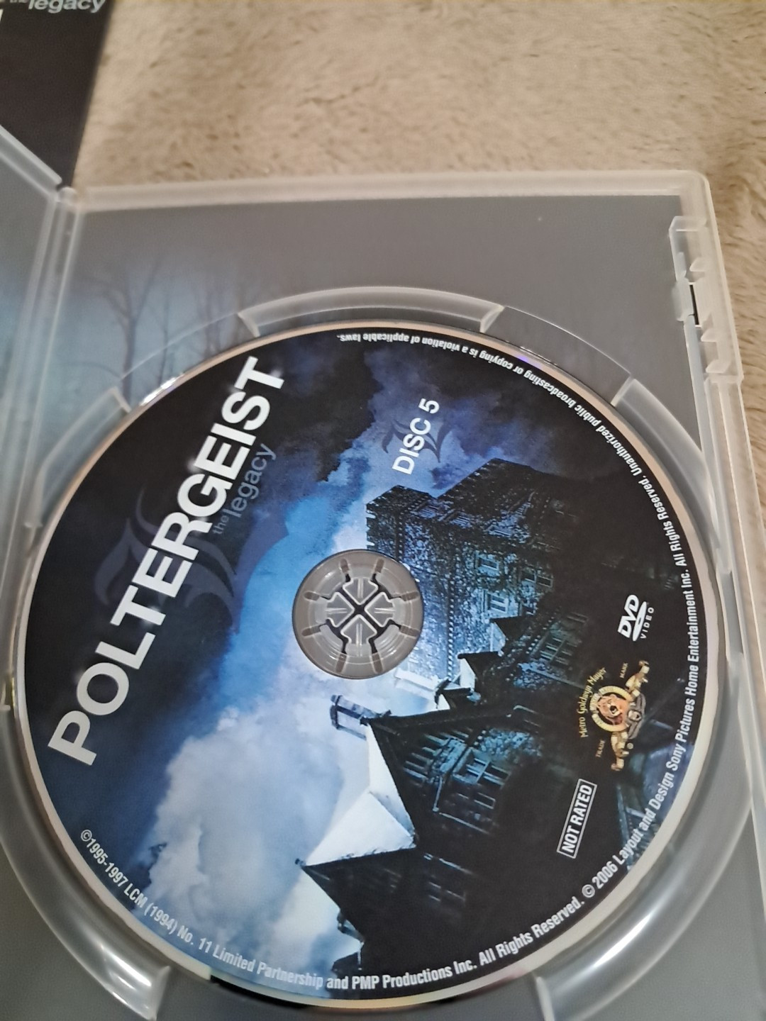 POLTERGEIST THE LEGACY SEASON 1 (5-Disc DVD Set) with Box Cover EUC