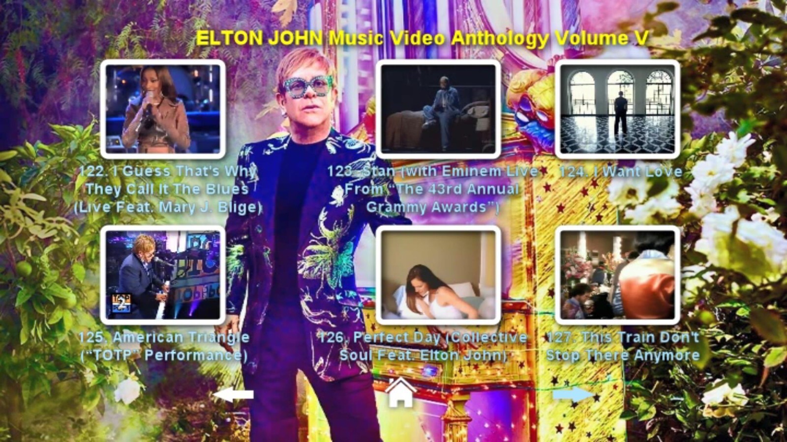 ELTON JOHN The Music Video Anthology 1969 to 2021 7 DVD Set 189 MUSIC VIDEOS